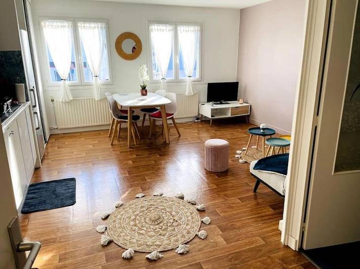 Appartement de vacances pour 4 personnes, avec vue