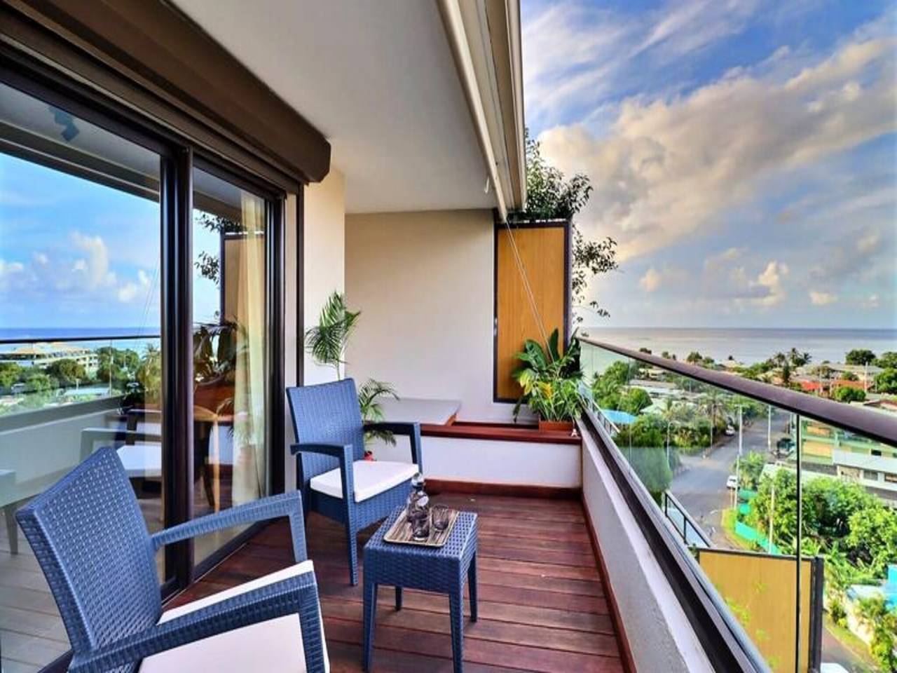 Appartement entier, Appartement à Papeete avec vue sur le lagon in Papeete, Tahiti