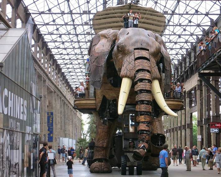 Gîte pour 2 personnes, avec balcon et vue dans Les Machines de l’île - 4