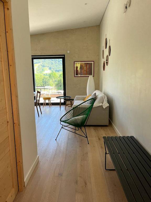 Gîte de charme écologique et contemporain avec vue, 4/6 pers. in Saillans, Région de Die