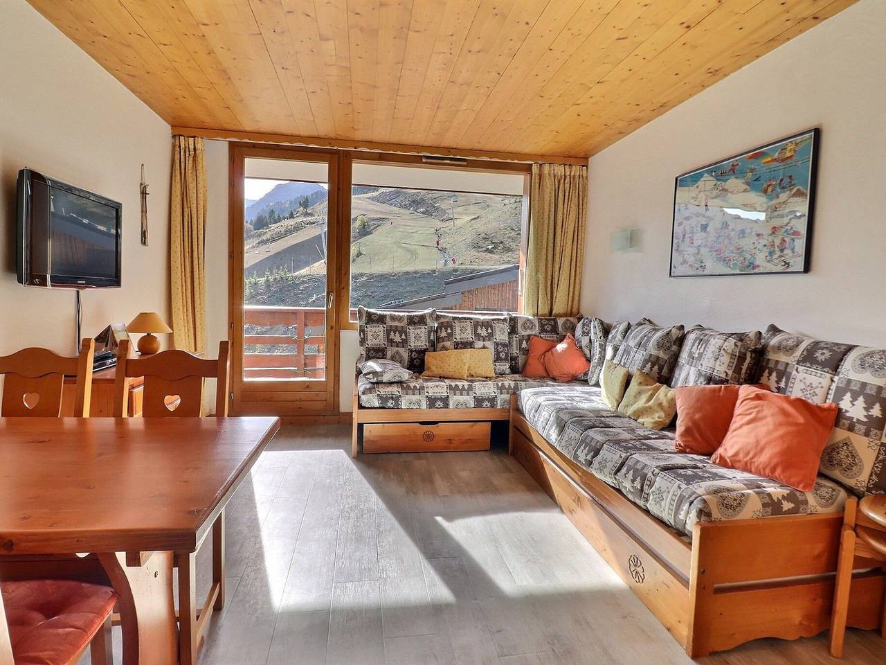 Ganze Wohnung, Charmante Méribel Wohnung 3* - Haustiere Erlaubt in Méribel-Mottaret, Les Allues