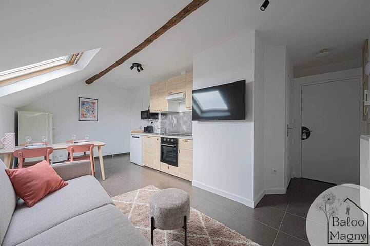 Appartement de vacances pour 4 personnes, avec jardin à Magny-le-Hongre