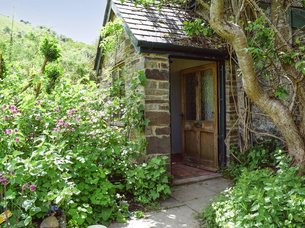 Lower Goytre Farmhouse in Shropshire Hills
