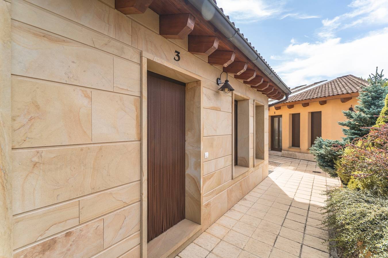 Ferienhaus 'Dehesa de Santa Ursula 3' mit Garten und Balkon in Espeja de San Marcelino, Soria Provinz