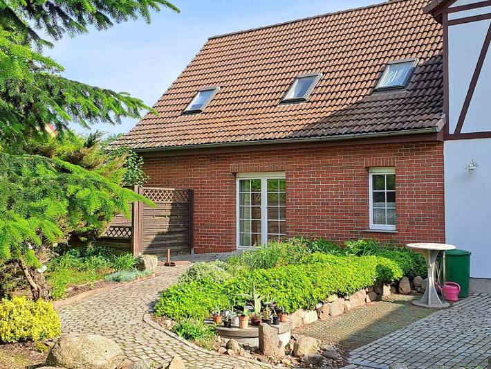 Ganze Ferienwohnung, Ferienwohnungen Lübs mit W-Lan - Ferienwohnung 3 (Eg unten rechts) in Lübs, Vorpommern Greifswald