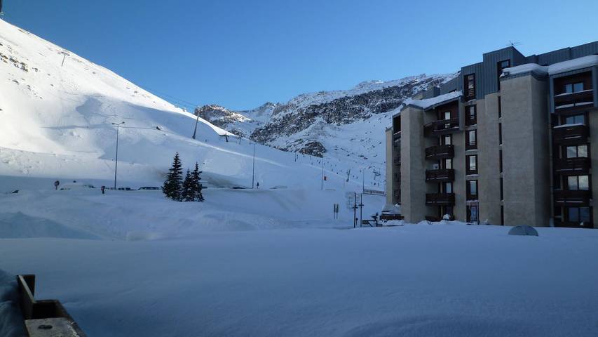 Chalet pour 5 personnes, avec vue et balcon à Tignes