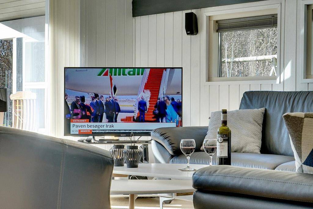 Modernes Ferienhaus für 8 Personen - mit Kamin, Sauna, Whirlpool & Lademöglichkeit  in Jegum, Jegum Ferieland