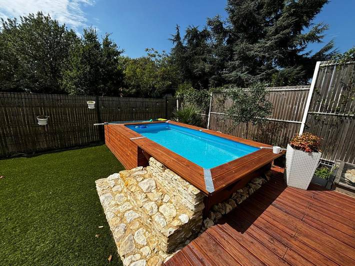 Villa pour 6 personnes, avec vue ainsi que terrasse et piscine, animaux acceptés à Toulouse - 2