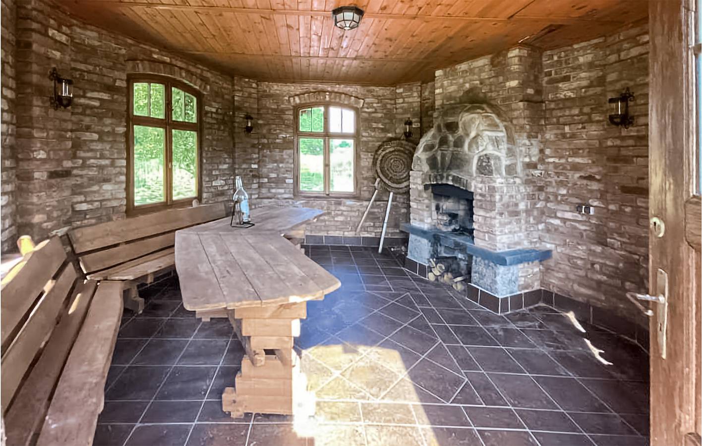 Ganze Ferienwohnung, Ferienwohnung für 4 Personen mit Terrasse in Slowinzischer Nationalpark