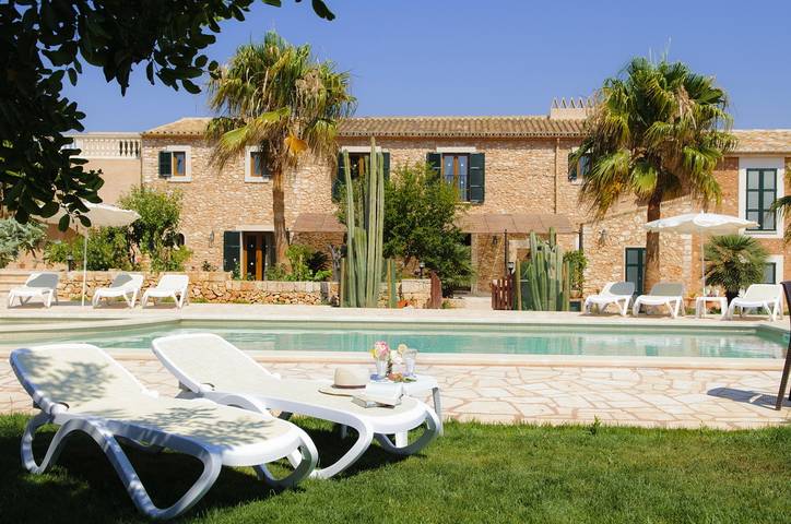 Finca für 11 Personen, mit Pool und Garten sowie Terrasse in Portopetro - 2