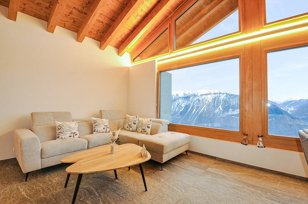 Chalet "Marbre" in Mollens, Sion - Sierre & Umgebung