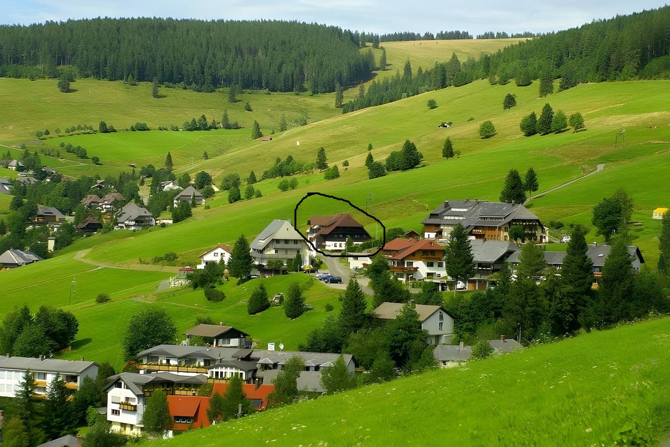 Apartamento entero, Gästehaus Weilerhof: ubicación muy tranquila y soleada in Todtnauberg, Todtnau