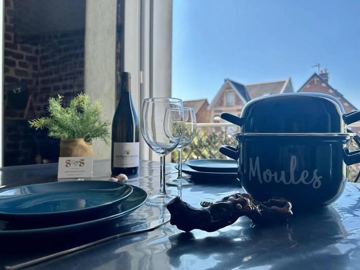 Gîte pour 4 personnes, avec vue et balcon dans Casino de Fort Mahon - 2