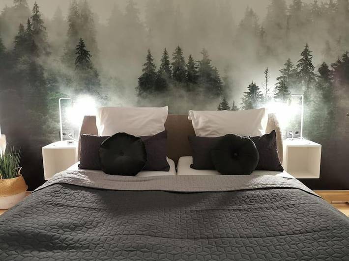 Ferienwohnung für 5 Personen, mit Balkon und Terrasse sowie Ausblick in Weingarten