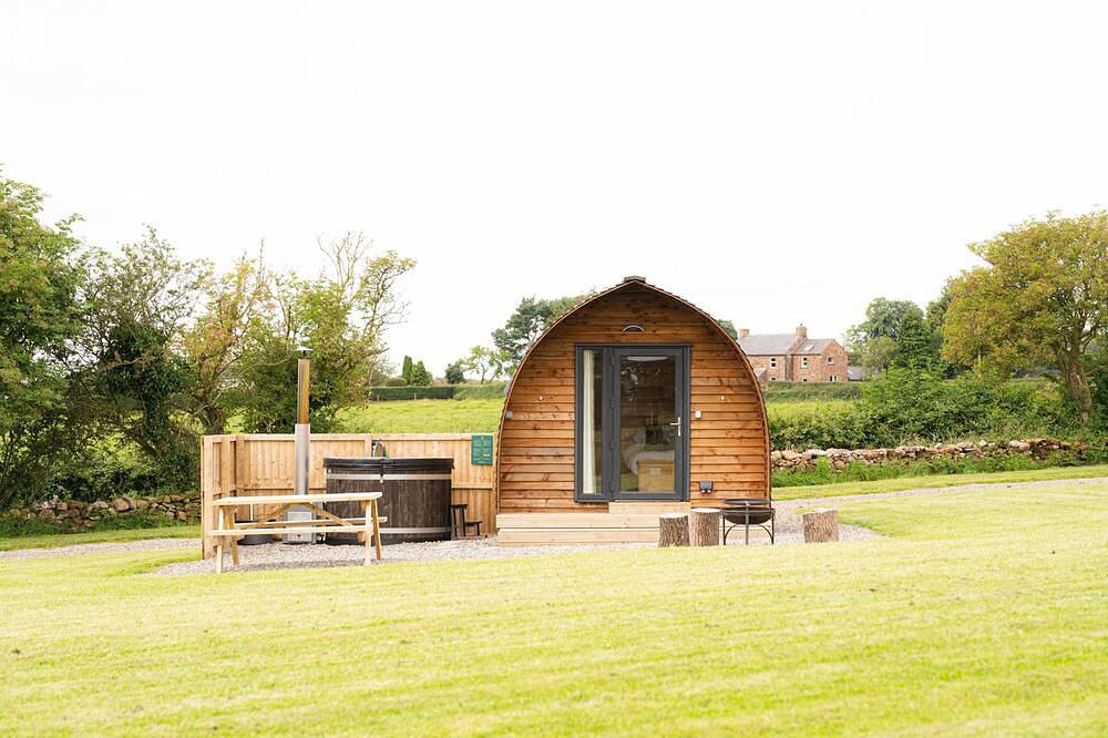 Standard-Optional Hot Tub-Pet Free-Kabine-Ensuite mit Dusche in Cumbria