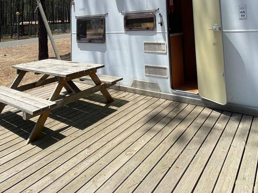 Por el Parque De Campismo São Miguel - Wohnwagen 2 personen - Wohnwagen in Odeceixe, Costa Alentejana