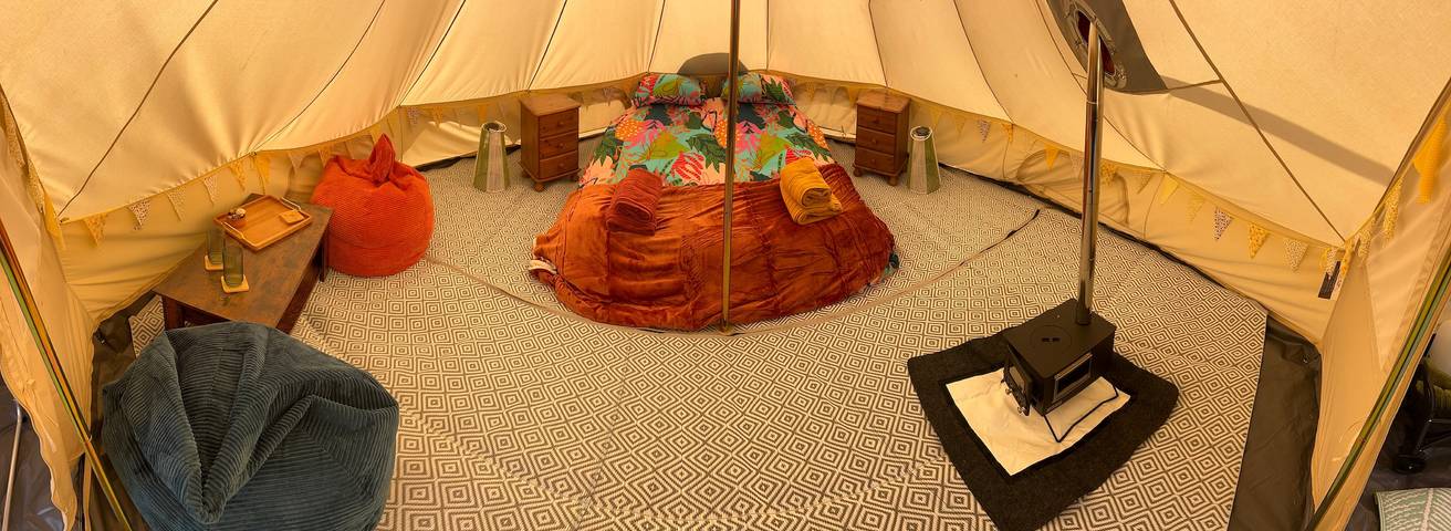 Tipi für 2 Personen, mit Whirlpool, kinderfreundlich in Südostengland - 2