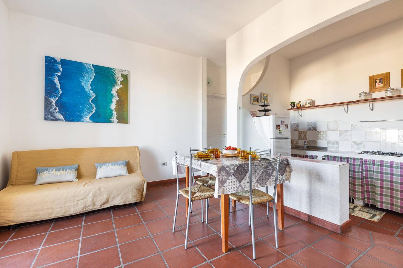 Appartement entier, Appartement de vacances pour 5 personnes in Torre San Giovanni, Ugento