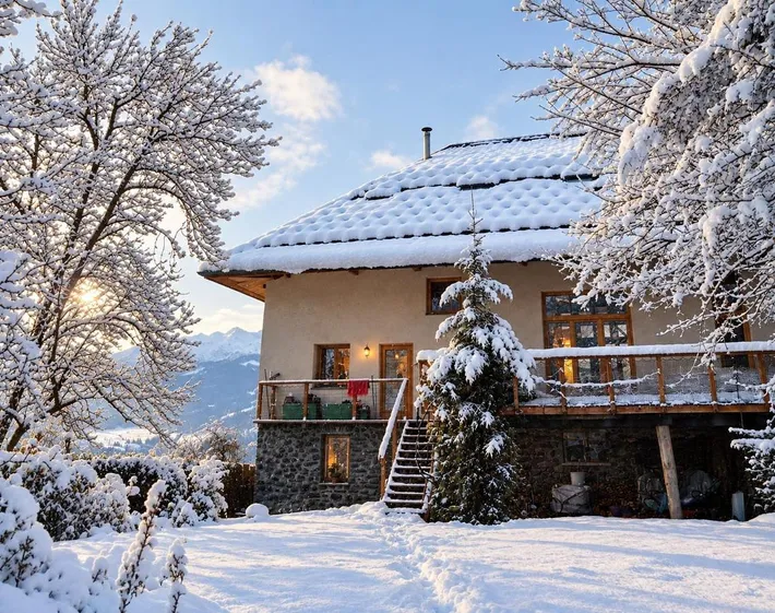 Casa de vacaciones para 12 personas, con vistas y jardín - 1