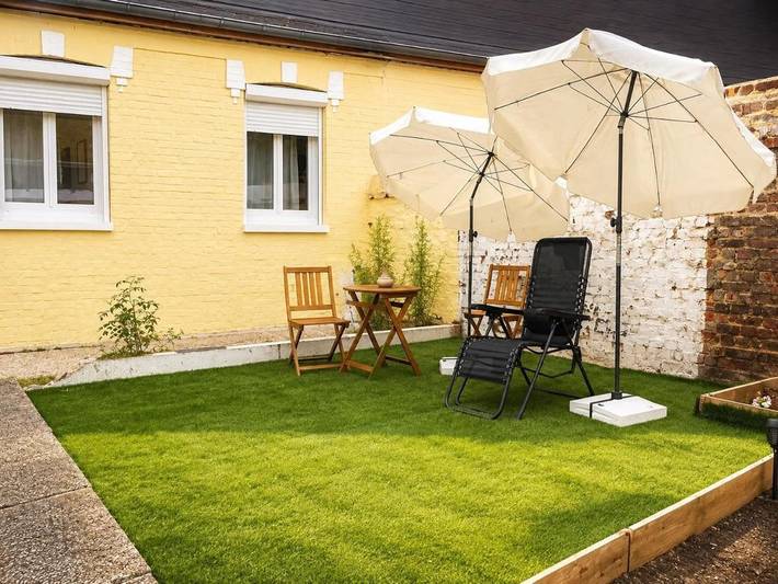 Casa de vacaciones para 4 personas, con balcón y jardín - 1