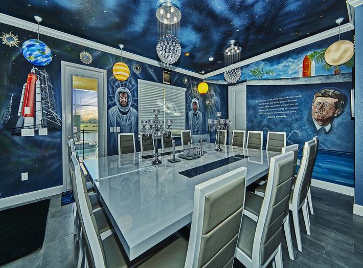 Luxury 5-Star Mansion with Private Pool, Orlando Mansion 5377 in Condado de Osceola