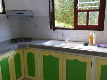 Gîte pour 4 personnes, avec terrasse à Morne-à-l'Eau