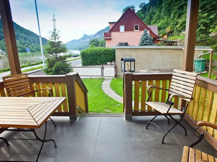 Gîte pour 4 personnes, avec jardin et balcon à Bad Schandau - 2