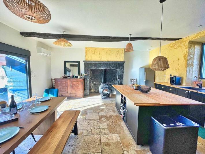 Maison de vacances pour 8 personnes, avec jardin ainsi que piscine et terrasse, animaux acceptés