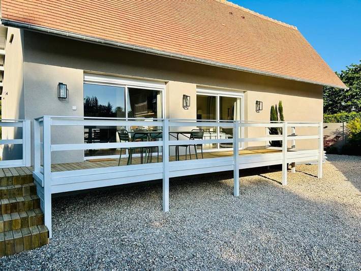 Gîte pour 5 personnes, avec terrasse à Bonneville-sur-Touques - 3