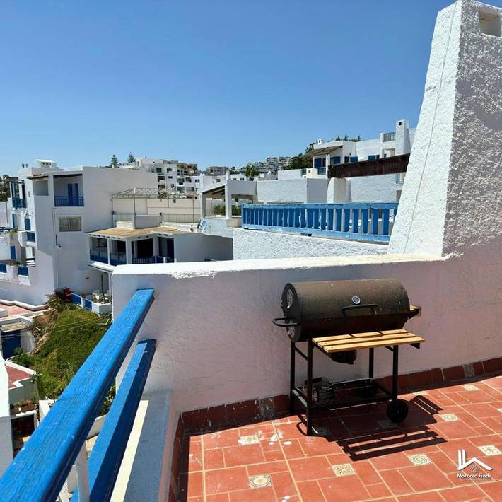 Location de vacances pour 5 personnes, avec terrasse et vue à M'diq - 4