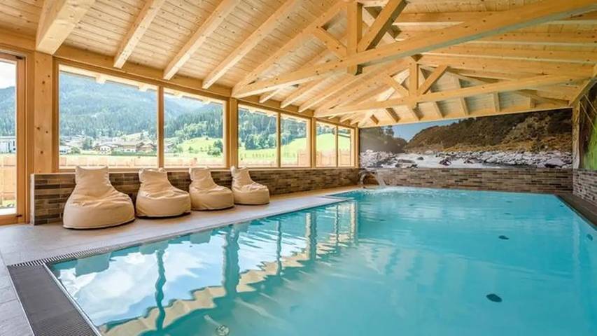 Hütte für 4 Personen, mit Terrasse und Sauna sowie Garten in Flachau - 4