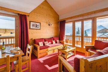 Gîte pour 6 personnes, avec balcon et sauna, animaux acceptés dans La Toussuire