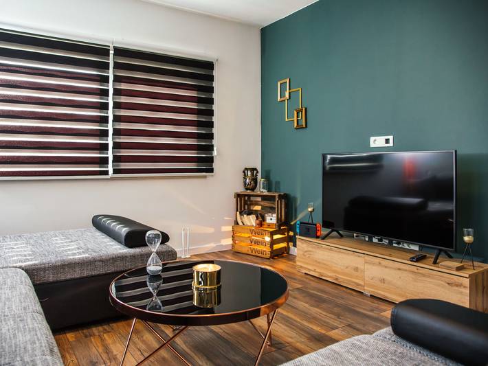 Ferienwohnung für 8 Personen, mit Ausblick und Balkon sowie Garten an der Makarska Riviera - 4