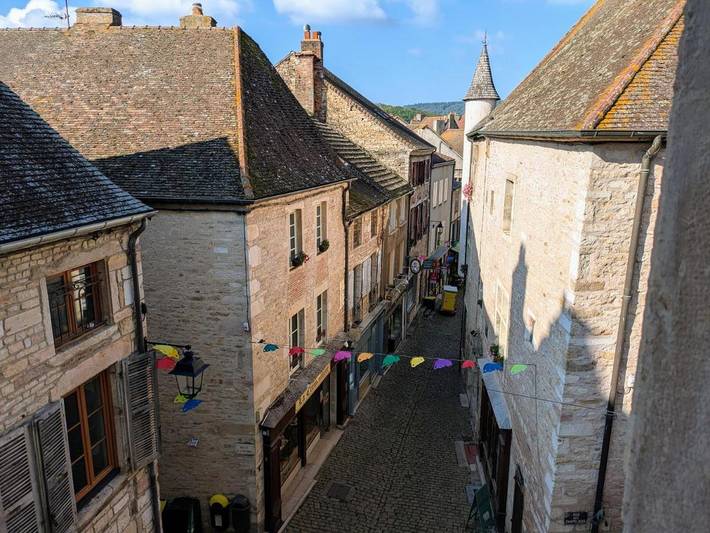 Gîte pour 13 personnes, avec vue dans Office De Tourisme De Saint Gengoux Le National