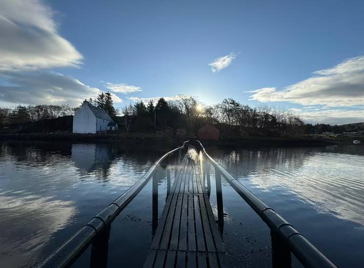 Ferienwohnung für 2 Personen, mit Terrasse und Garten sowie Meerblick, mit Haustier in den Highlands - 4