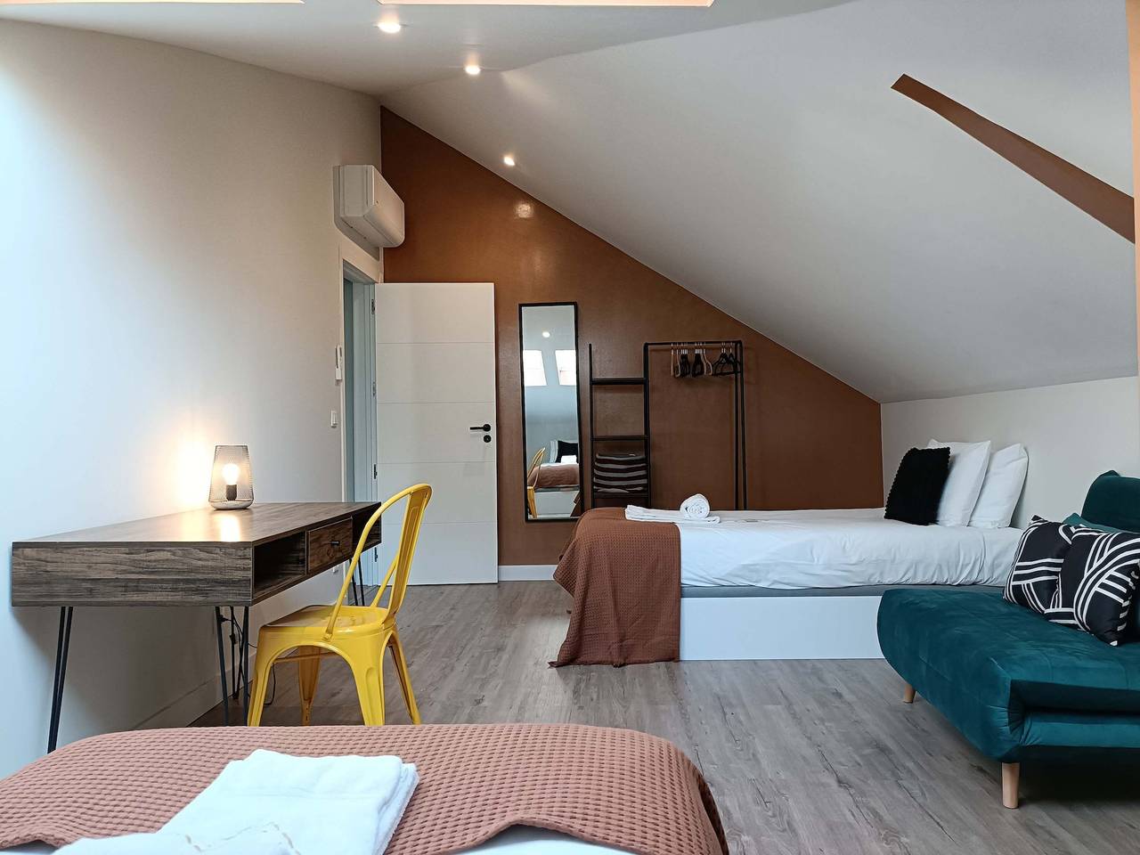 Vacation Rental for 5 Guests in Avenidas Novas, Lisbon District