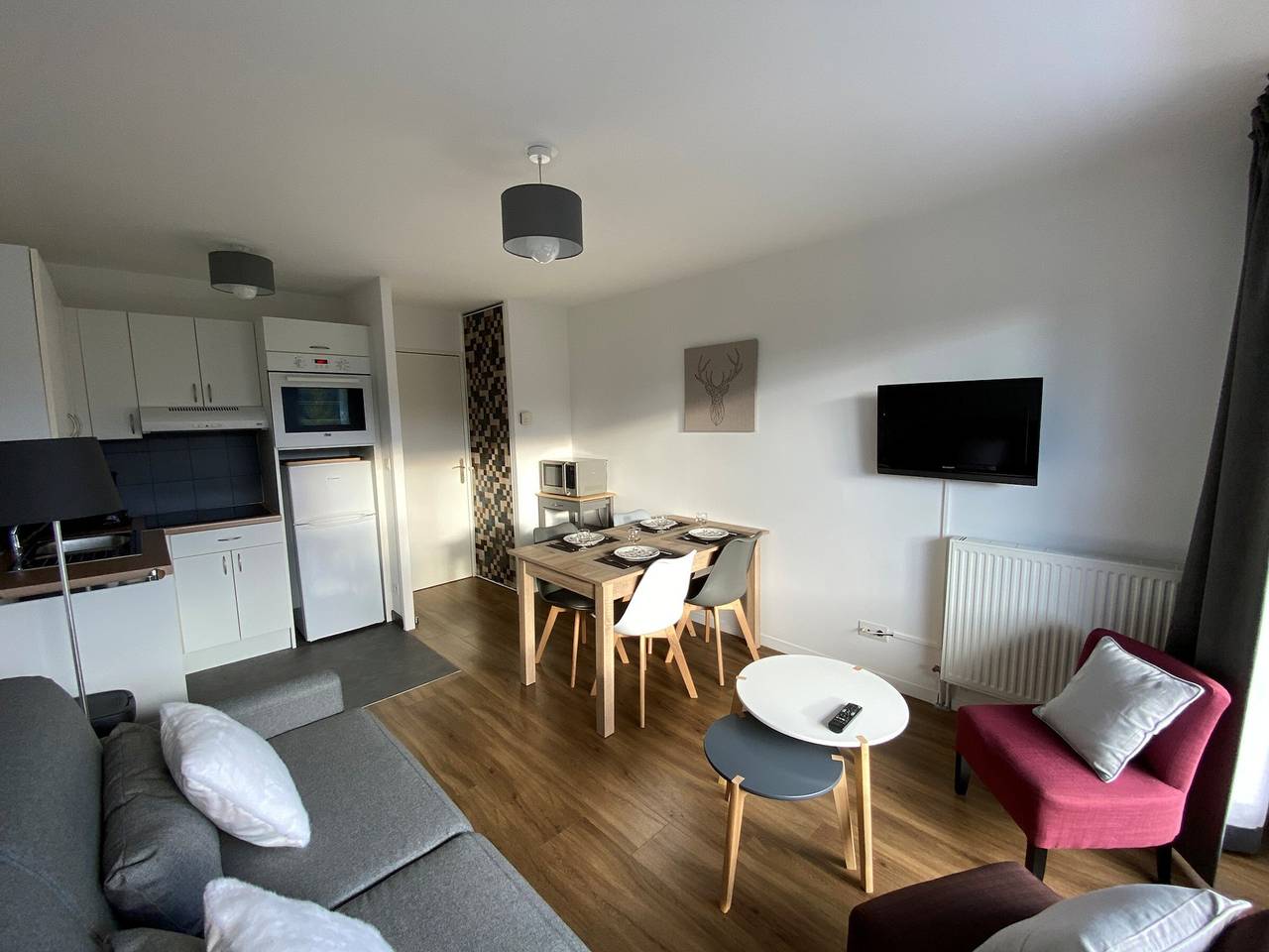 Appartement entier, Appartement rénové, Balcon sud, Animaux admis, Parking en option in Flaine, Arâches-la-Frasse