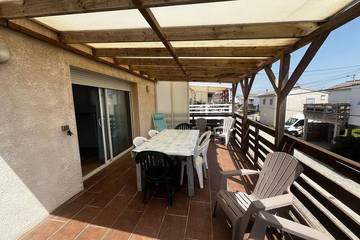 Chalet für 4 Personen, mit Balkon in Gruissan Plage