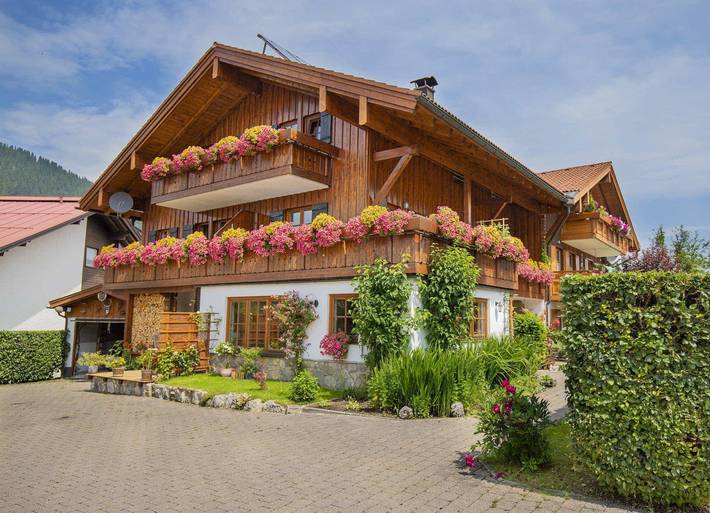 Apartamento para 4 personas, con Balcón en Oberjoch