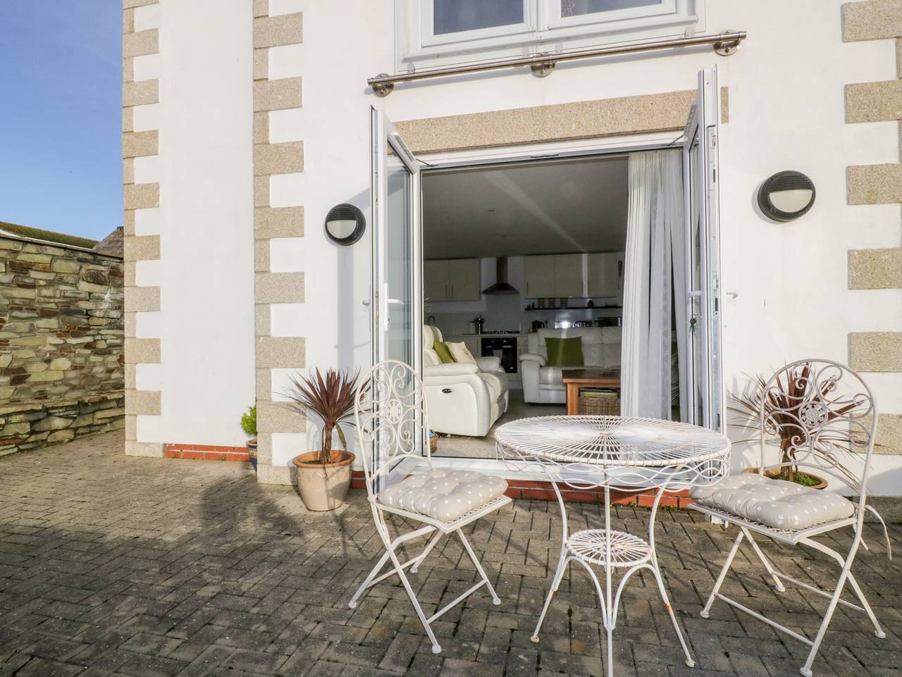 Ganze Wohnung, Ferienwohnung für 2 Personen mit Garten in Newquay, Cornwall