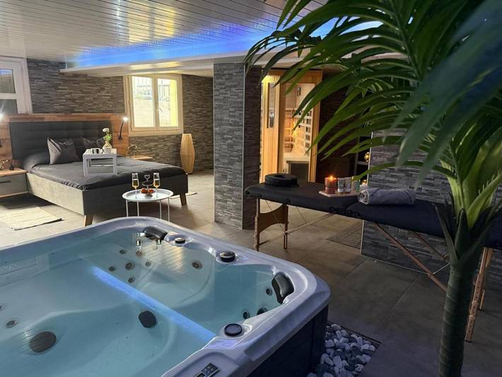 Location de vacances pour 2 personnes, avec jacuzzi ainsi que sauna et terrasse à Portet-sur-Garonne - 2