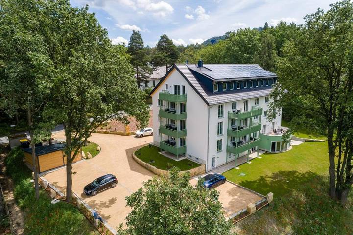 Ferienwohnung für 4 Personen, mit Balkon und Terrasse sowie Garten und Sauna in Gohrisch