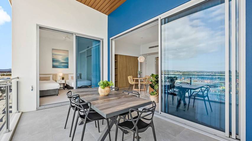 Holiday letting for 4 people, with pool and balcony/terrace in Sunshine Coast