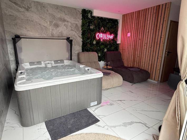 Appartement de vacances pour 2 personnes, avec jacuzzi