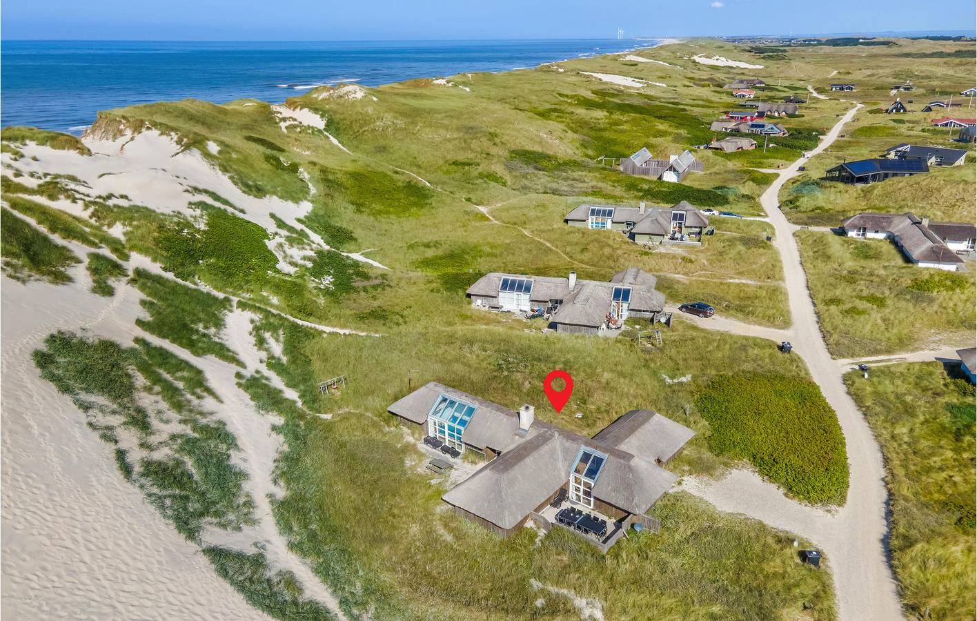 Ferienhaus für 12 Personen mit Pool in Skodbjerge, Haurvig