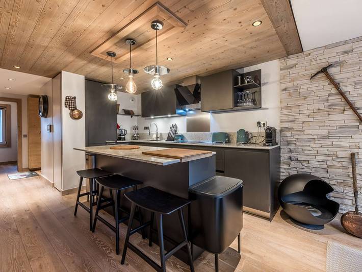 Gîte pour 6 personnes, avec balcon, animaux acceptés dans Courchevel 1550 - 3