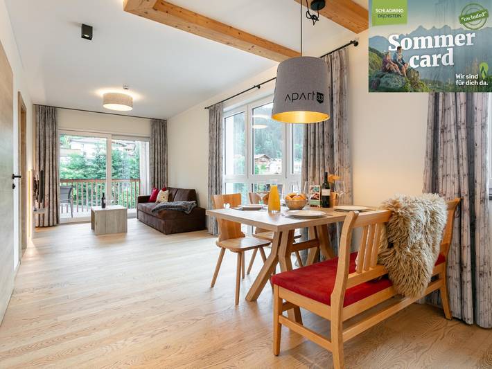 Appartement de vacances pour 4 personnes, avec sauna et balcon - 1