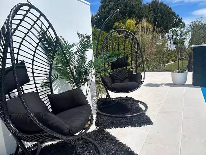 Location de vacances pour 6 personnes, avec vue ainsi que jardin et piscine dans Ponte de Vagos - 3