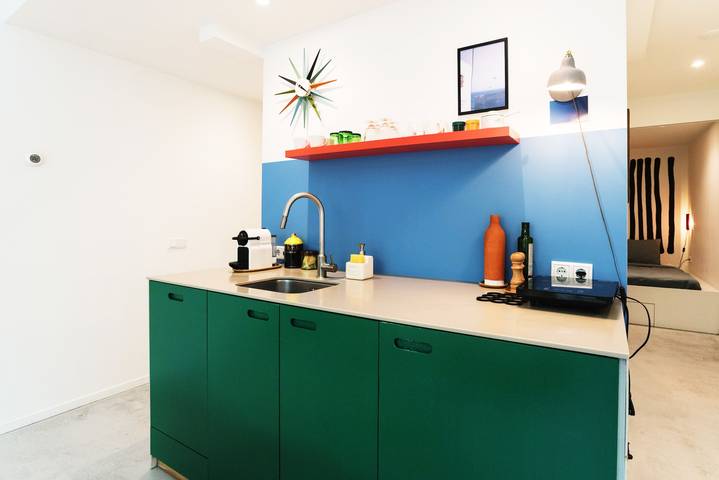 Apartamento entero, Apartamento de vacaciones para 4 personas con jardín in Amsterdam-Noord, Costa Holandesa