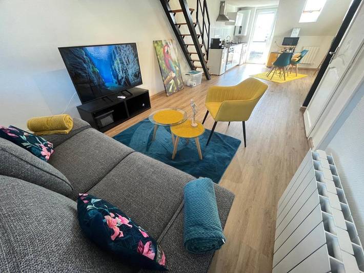 Appartement de vacances pour 2 personnes, avec terrasse et vue